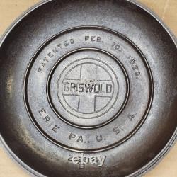 Couvercle de faitout Vintage Griswold Tite Top No 7 uniquement 2604 B