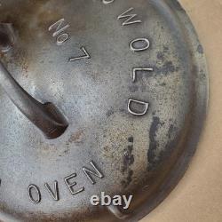 Couvercle de faitout Vintage Griswold Tite Top No 7 uniquement 2604 B