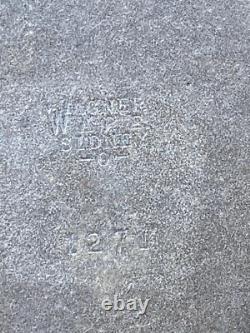 Couvercle de faitout rond en fonte Wagner Ware Sidney O #11 1271