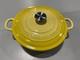 Couvercle En Fonte émaillée Le Creuset Signature Pour Faitout Rond, 3,5 Qt Jaune