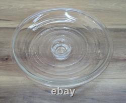 Couvercle en verre Griswold #8 MARQUÉ pour cocotte en fonte 10 RARE, p/n J-1805 en fonte/aluminium