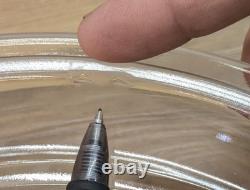 Couvercle en verre Griswold #8 MARQUÉ pour cocotte en fonte 10 RARE, p/n J-1805 en fonte/aluminium