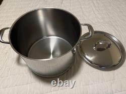 DEMEYERE ATLANTIS 8,9 qt, acier inoxydable 18/10, cocotte avec couvercle