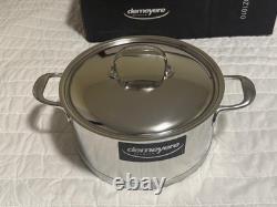 Demeyere Atlantis 5,5 qt, acier inoxydable 18/10, cocotte avec couvercle
