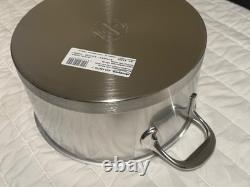 Demeyere Atlantis 5,5 qt, acier inoxydable 18/10, cocotte avec couvercle