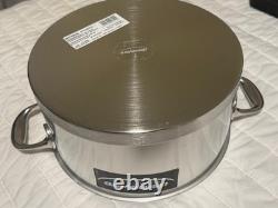 Demeyere Atlantis 5,5 qt, acier inoxydable 18/10, cocotte avec couvercle