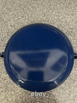 Dutch Oven Émaillé Bleu Kobenstyle 12 8QT Vintage Rare Dansk IHQ France