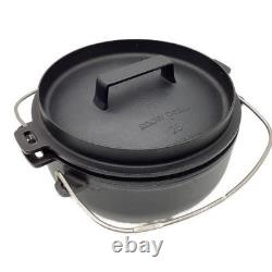 Dutch oven en fonte compatible induction Snow Peak CS-520 26 pour camping