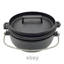 Dutch oven en fonte compatible induction Snow Peak CS-520 26 pour camping