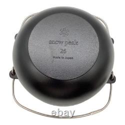 Dutch oven en fonte compatible induction Snow Peak CS-520 26 pour camping