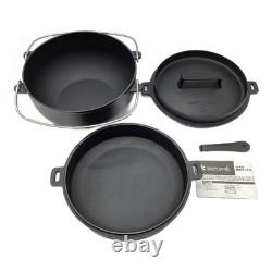Dutch oven en fonte compatible induction Snow Peak CS-520 26 pour camping