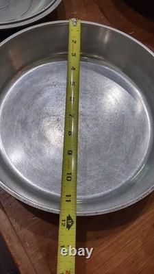 ENSEMBLE DE CASSEROLES EN ALUMINIUM CLUB 10 PIÈCES AVEC COUVERTS MARRON