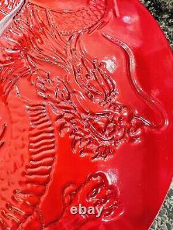 Édition limitée rare de STAUB en français : Cocotte DRAGON en cerise rouge, magnifique ustensile de cuisine