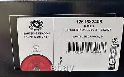 Édition limitée rare de STAUB en français : Cocotte DRAGON en cerise rouge, magnifique ustensile de cuisine