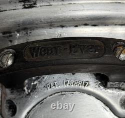 Ensemble Vintage de 4 Casseroles Wear Ever : 1 Faitout avec Couvercle et 3 Casseroles avec 2 Couvercles