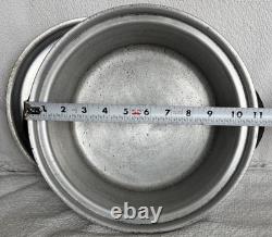 Ensemble Vintage de 4 Casseroles Wear Ever : 1 Faitout avec Couvercle et 3 Casseroles avec 2 Couvercles