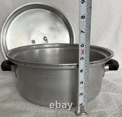 Ensemble Vintage de 4 Casseroles Wear Ever : 1 Faitout avec Couvercle et 3 Casseroles avec 2 Couvercles