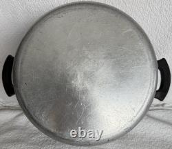 Ensemble Vintage de 4 Casseroles Wear Ever : 1 Faitout avec Couvercle et 3 Casseroles avec 2 Couvercles