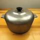 Fait à La Main Vintage Magnalite Ghc 4248 Fait En Métal De 5-quarts Pot De Cuisson Rond Avec Couvercle Usa