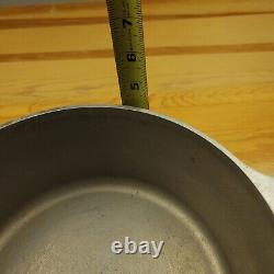 Fait à la main Vintage Magnalite GHC 4248 fait en métal de 5-quarts Pot de cuisson rond avec couvercle USA