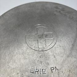 Fait à la main en aluminium martelé Griswold No 8 Vintage Cocotte A2165 avec couvercle A2108C BAIL