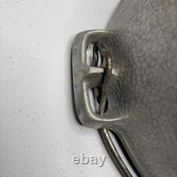 Fait à la main en aluminium martelé Griswold No 8 Vintage Cocotte A2165 avec couvercle A2108C BAIL