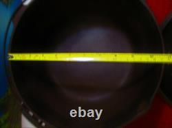 Fait à la main en fonte de Birmingham Vintage Casserole Néerlandaise No 8 USA 10-5/8 avec couvercle Réf N22