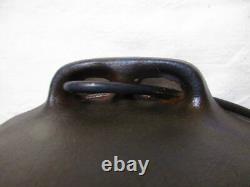 Fait ancien Birmingham Stove fonte faitout N° 8 USA 10-5/8 avec couvercle Réf N22
