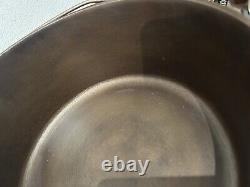 Fait ancien propre Wagner Ware Sidney O four hollandais 1268 D avec couvercle en verre Pyrex C-8