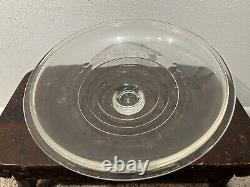 Fait ancien propre Wagner Ware Sidney O four hollandais 1268 D avec couvercle en verre Pyrex C-8