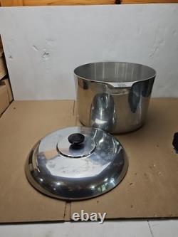 Fait divers Magnalite GHC 12 Quart Ronde Faitout + Couvercle Fabriqué aux États-Unis RARE