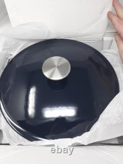 Fait en Pays-Bas Cocotte en fonte émaillée 5,5 QT Bleue Neuf Autre
