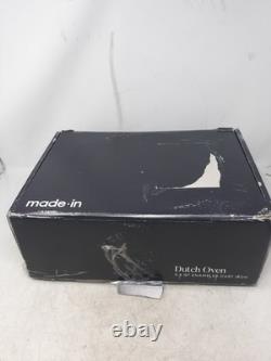 Fait en Pays-Bas Cocotte en fonte émaillée 5,5 QT Bleue Neuf Autre