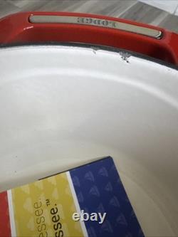 Fait en USA, Cocotte en fonte émaillée Genuine LODGE 3 Qt 2ème qualité
