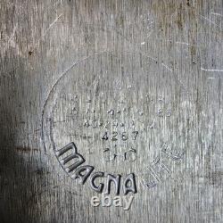 Fait en aluminium vintage Magnalite 4267 Wagner Ware rôtissoire néerlandaise 13 QT USA trivet