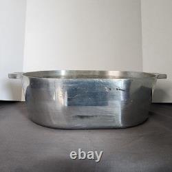 Fait en aluminium vintage Magnalite 4267 Wagner Ware rôtissoire néerlandaise 13 QT USA trivet