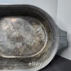 Fait en aluminium vintage Magnalite 4267 Wagner Ware rôtissoire néerlandaise 13 QT USA trivet