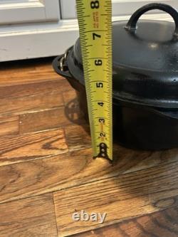 Fait en fonte Griswold vintage 8 1278 A avec couvercle #8