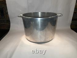 Fait en fonte MAGNALITE Sidney O Wagner Ware 8qt Casserole Pot 4738 M VINTAGE des années 1930
