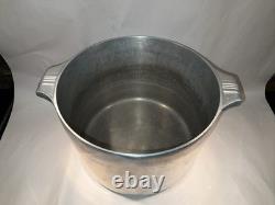 Fait en fonte MAGNALITE Sidney O Wagner Ware 8qt Casserole Pot 4738 M VINTAGE des années 1930