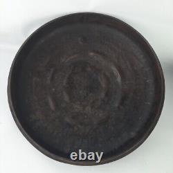 Fait en fonte vintage #8 faitout martelé avec couvercle non marqué