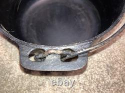 Fait en fonte vintage Griswold n° 6 faitout 2605 avec couvercle au logo Griswold en bon état