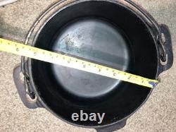 Fait en fonte vintage Griswold n° 6 faitout 2605 avec couvercle au logo Griswold en bon état