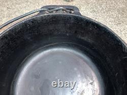 Fait en fonte vintage Griswold n° 6 faitout 2605 avec couvercle au logo Griswold en bon état