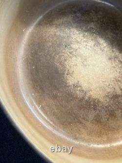 Fait main Le Creuset France Bleue Cocotte en Fonte Ustensiles de Cuisine SANS Couvercle Tel Quel