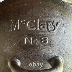 Fait main McClary No 8 Casserole Néerlandaise à Goutte 1927 10 pouces de diamètre Rénovée