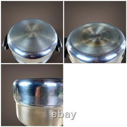 Faitout Cutco Wear Ever 835 avec couvercle plat à dôme haut Vintage MCM