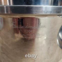 Faitout Rôtisseur Vintage Saladmaster T304S 6 Qt. avec Couvercle Dôme 3 pièces