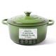 Faitout En Fonte Émaillée De 5,7 Qt Avec Couvercle