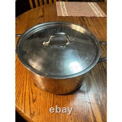 Faitout en acier inoxydable Williams Sonoma avec couvercle, ébullition rapide Faitout en acier inoxydable Williams Sonoma avec couvercle, ébullition rapide